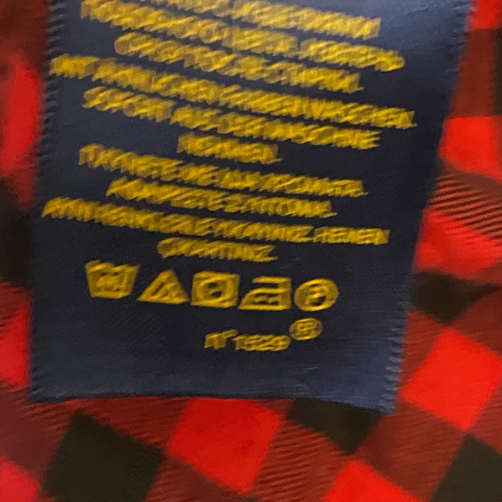 Polo Ralph Lauren 100% Cotton Red Black Check Casual Button Down Shirt Boys 6 - Picture 10 of 10